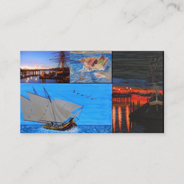 Cartões de visitas de galeria de Craig (Frente)