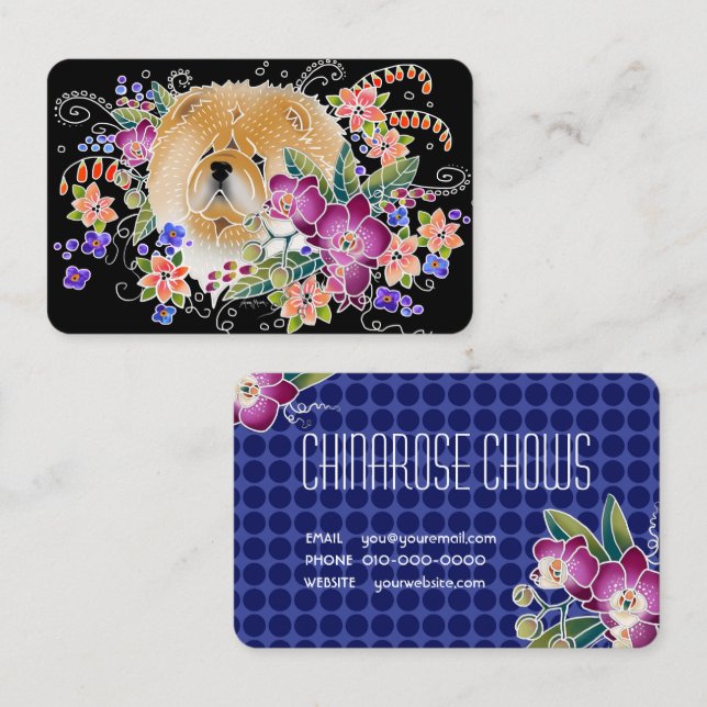 CARTÕES DE VISITAS DE GARDEN DANCE - PERSONALIZAR (Frente/Verso)