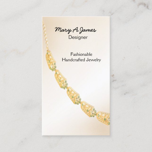 Cartões de visitas de gelatina (Frente)