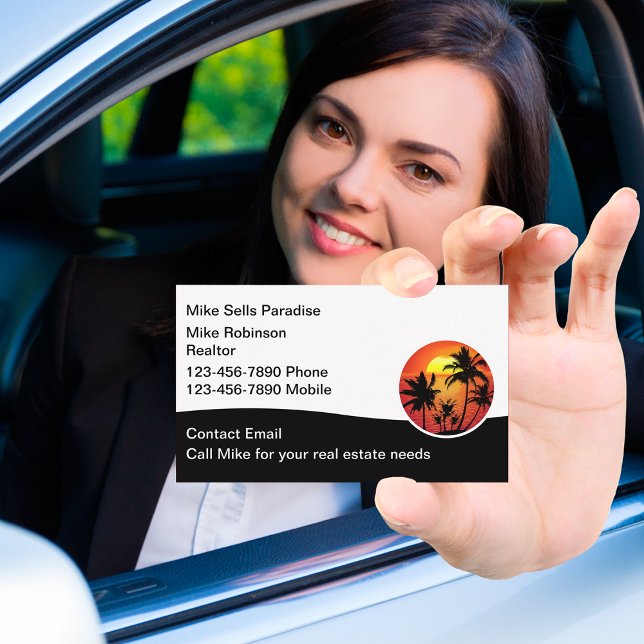 Cartões de visitas de Imóveis do Havaí, Tropical F (Criador carregado)