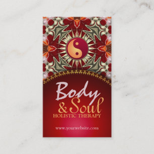 Cartões de visitas de ioga Reiki com Nova Idade em