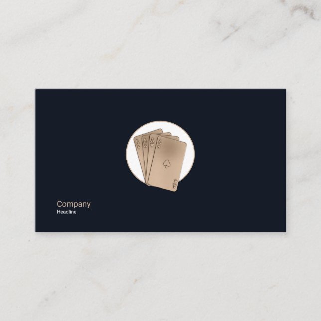 Cartões de visitas de jogo (Frente)