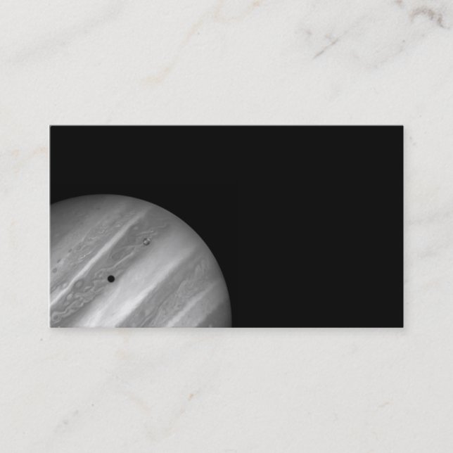Cartões de visitas de Jupiter do planeta (Frente)