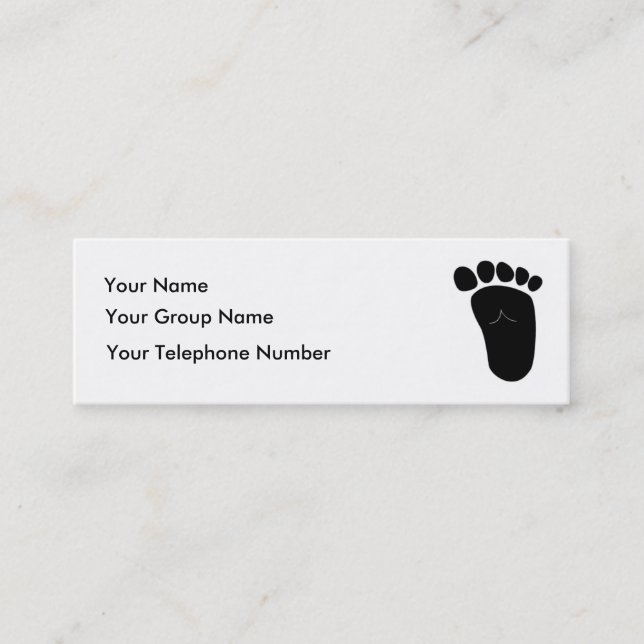 Cartões de visitas de LTB (Frente)