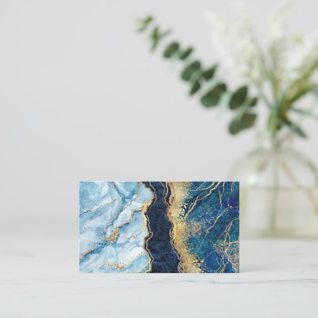 Cartões de visitas de luxo (Em pé/Frente)