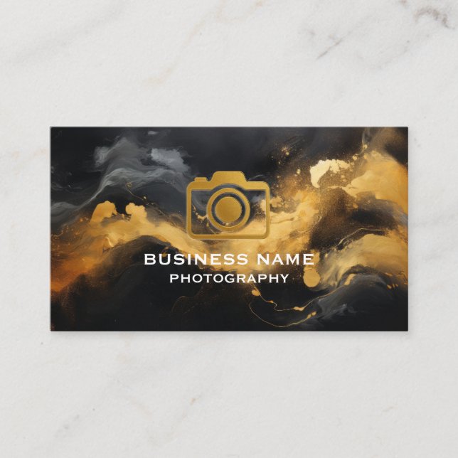 Cartões de visitas de luxo minimalistas (Frente)