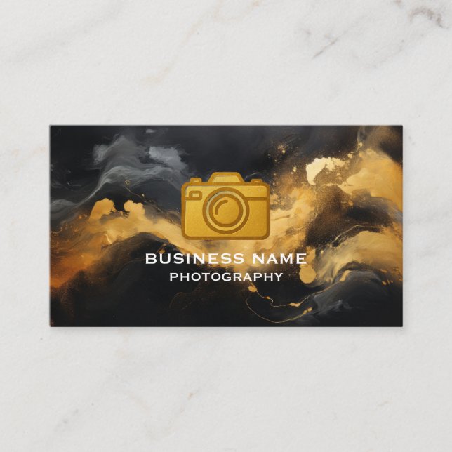 Cartões de visitas de luxo minimalistas (Frente)