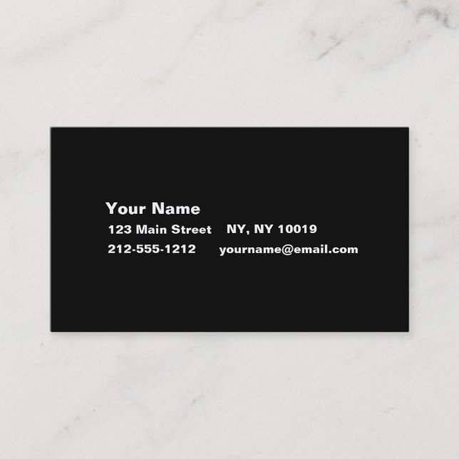 Cartões de visitas de madeira (Frente)