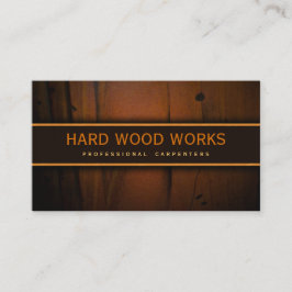 Cartões de visitas de madeira de madeira de madeir