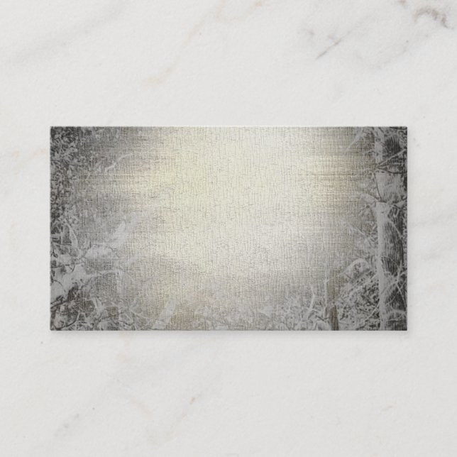 Cartões de visitas de madeira prudentes da (Frente)