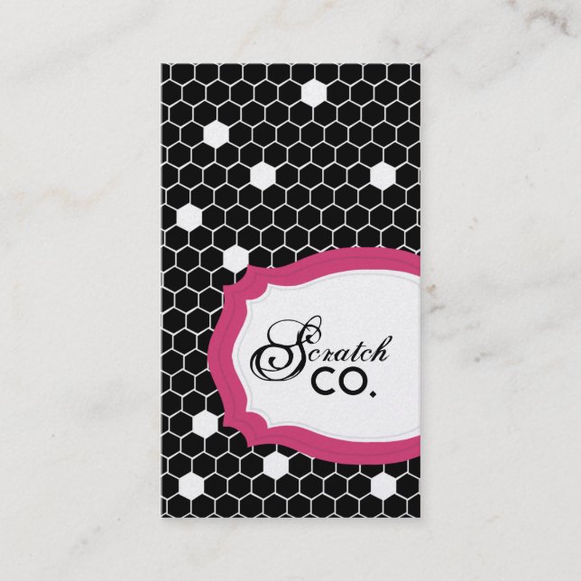 Cartões de visitas de mancha (Frente)