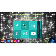 Cartões de visitas de mídia social com 7 pacotes d