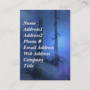 Cartões de visitas de Mistas de Floresta