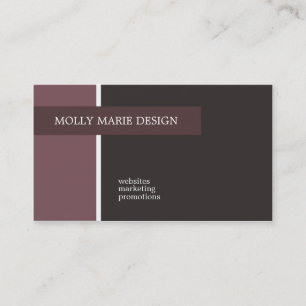Cartões de visitas de Molly Marie