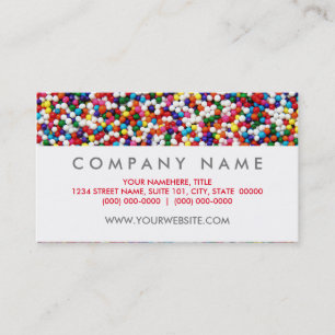 Cartões de visitas de Nonpareils