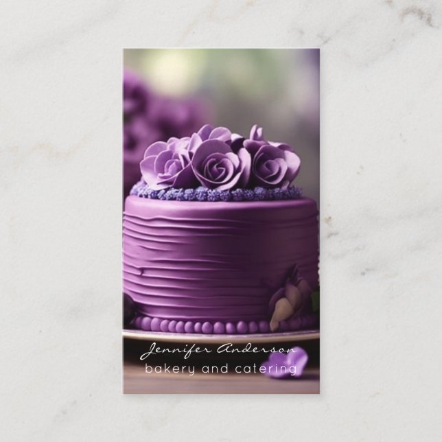 Cartões de visitas de padaria (Frente)