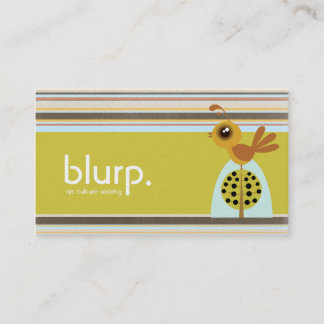 Cartões de visitas de Partucho Blurp