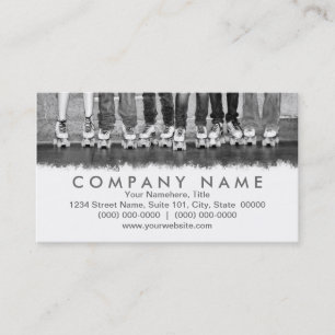 Cartões de visitas de patinação