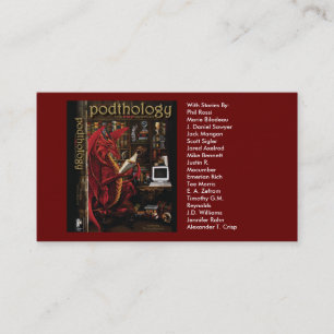 Cartões de visitas de Podthology