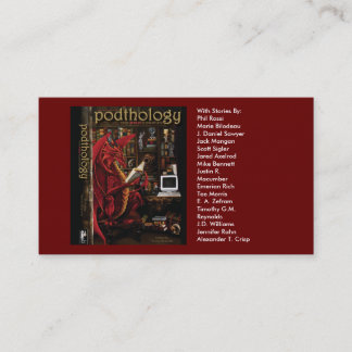 Cartões de visitas de Podthology