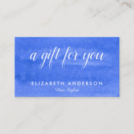 Cartões de visitas de presente de pergueiro com aq