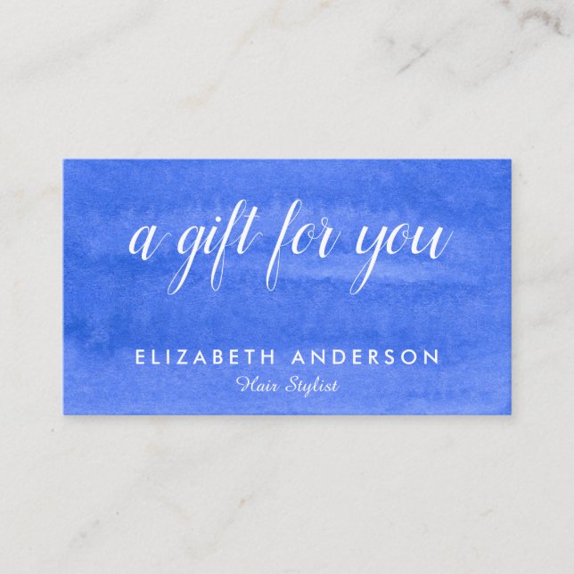 Cartões de visitas de presente de pergueiro com aq (Frente)