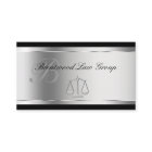 Cartões de visitas de procuradores