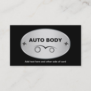 Cartões de visitas de Reparo de Corpo Automóvel