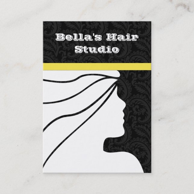 Cartões de visitas de salão (Frente)