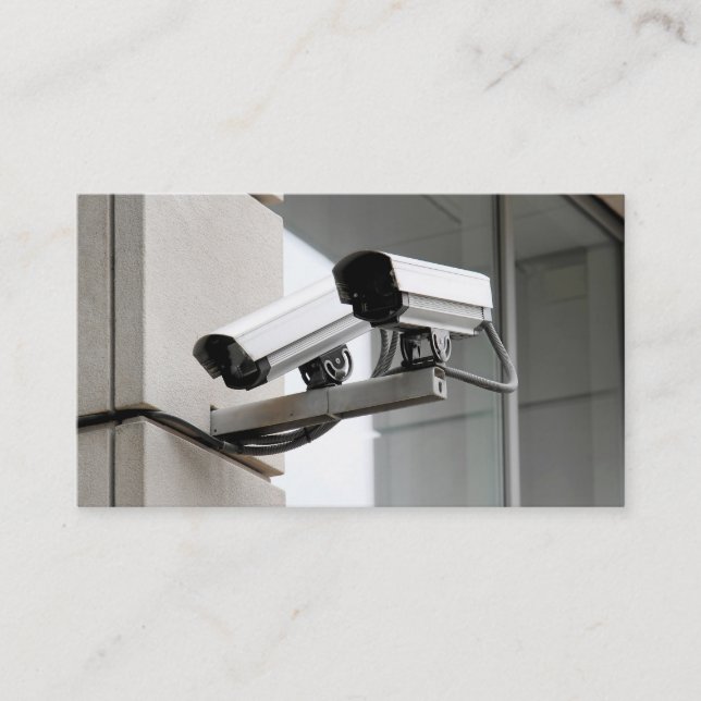 Cartões de visitas de segurança (Frente)