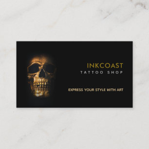 Cartões de visitas de Slogans Compres de tatuagem