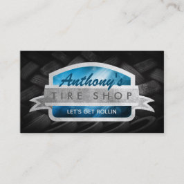 Cartões de visitas de Slogans de Compro de pneus