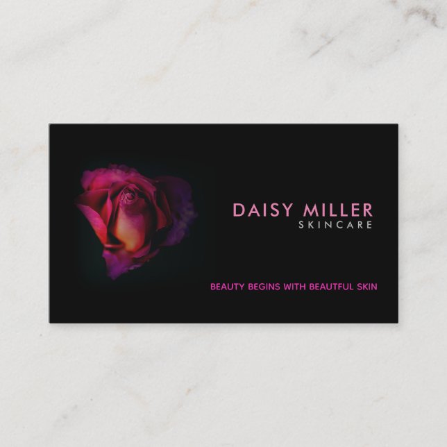 Cartões de visitas de Slogans de Saúde e Cosmético (Frente)