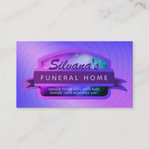 Cartões de visitas de Slogans Funerais