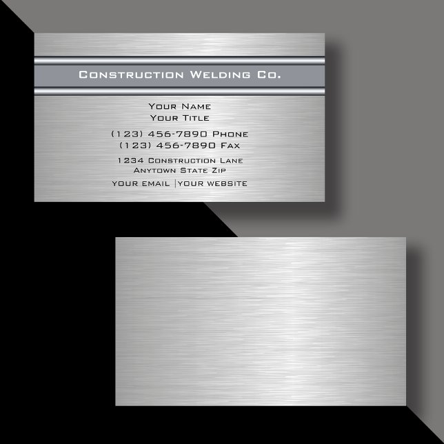 Cartões de visitas de soldadura (Criador carregado)
