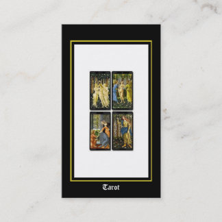Cartões de visitas de Tarot
