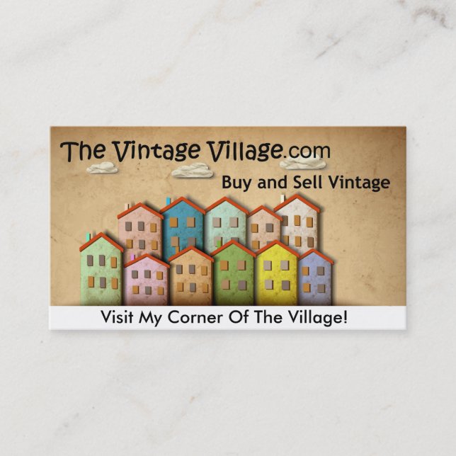 Cartões de visitas de TVV (Frente)