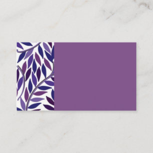 Cartões de visitas de Vinho Roxo