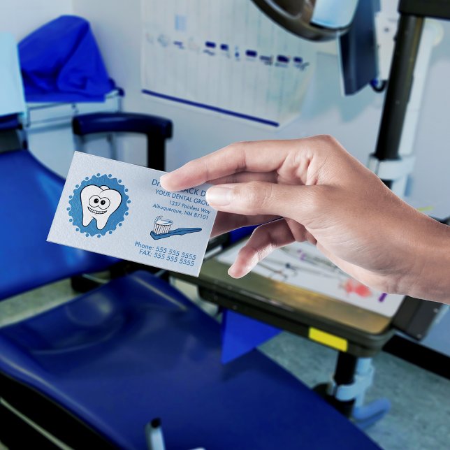 Cartões de visitas Dentista (Criador carregado)