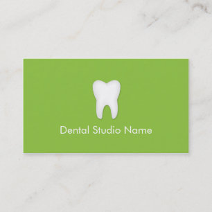 Cartões de visitas Dentista/Dental Studio em Verd