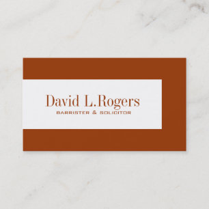 Cartões de visitas do advogado