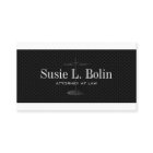 Cartões de visitas do advogado