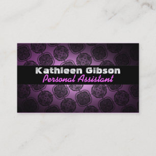 Cartões de visitas do Assistente Pessoal