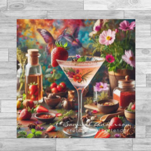 Cartões de visitas do barman