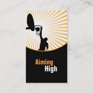 Cartões de visitas do basquetebol