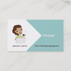 Cartões de visitas do Blogger