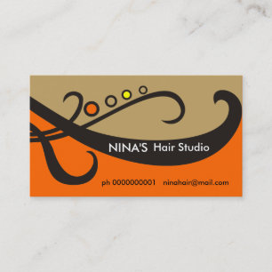 Cartões de visitas do cabeleireiro/Hairstylist