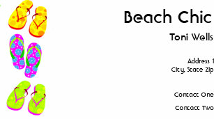 Wallpaper Cartoes De Visita Chique Da Praia Zazzle Com Br Free HD