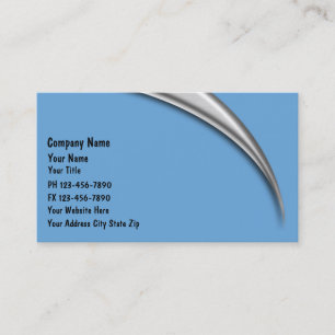 Cartões de visitas do contador