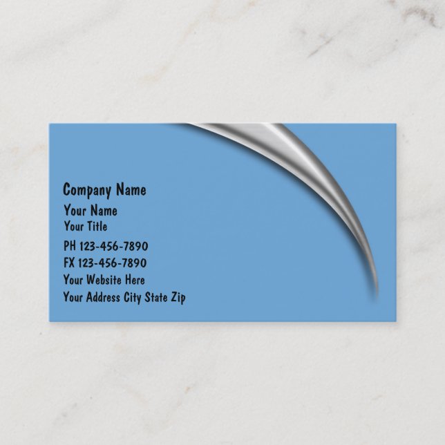 Cartões de visitas do contador (Frente)